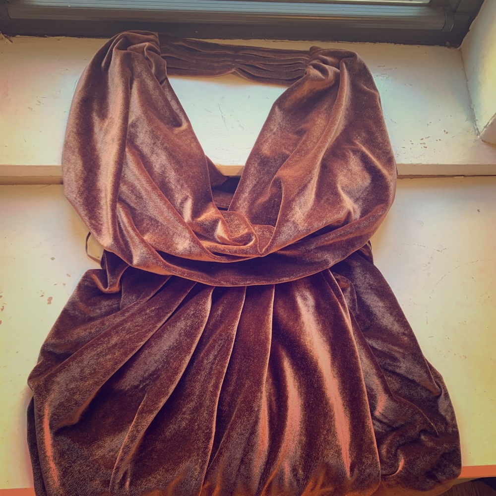 Naked Wardrobe Bronze Dress